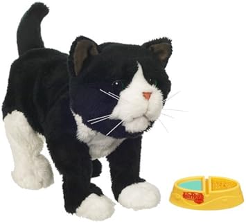 Hasbro Furreal Friends 94367 Peluche Nouveau Nés Chat Noirblanc