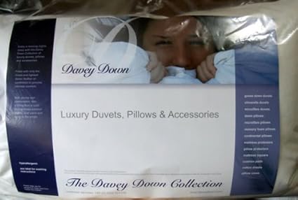 Luxury Soft White Goose Down Pillow Amazon Co Uk Kitchen Home