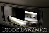 2008-2013 Dodge Challenger Door Handle Plates, Aluminum/Black