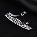 Aoxmas 2PCS Rhinestone Diamond Hair Pins for Women Girls Hair Clips Barrette Sliver Dainty Crystal Bling Bobby Pins Hair Jewelry for Women Hair Styling Hairdresser