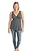 Kindred Bravely Ultra Soft French Terry Nursing Tank Top For Maternity/Breastfeeding (Grey, XX-Large)