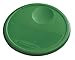 Rubbermaid Commercial Lid (Lid Only) for Round Food Storage Container, Fits 12 Qt. Containers, Green (1980388)