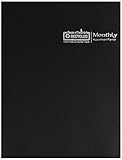 House of Doolittle 2019 Economy Calendar Planner, Monthly, Black Cover, 8.5 x 11 Inches, December - January (HOD26002-19)