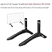 Loutytuo TV Stand Table Top Mount Legs Only for Mounting Hole Distance 20-55mm (Fit Most 32