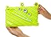 ZIPIT Monster Pencil Pouch for Boys | 3-Ring Binder Pencil Case | Large Capacity Pen Case for School (Green)
