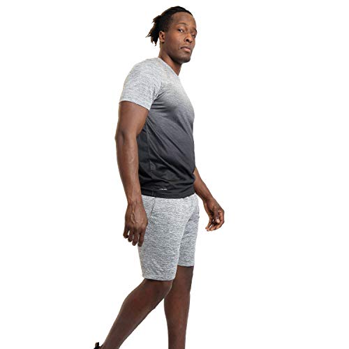 image for Al1ve Magnetics Alive Men's Tee Shirt Active Quick Dry Workout Short S