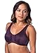 Leading Lady, The Marlene, Front-Closure Bra for Women, Wireless, Full Coverage, Wide Straps, Breathable, Unlined, Silky