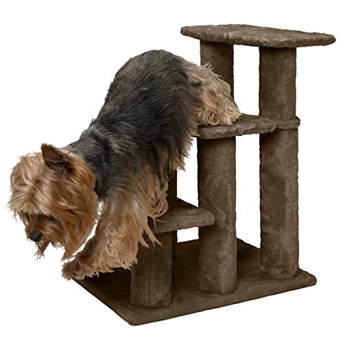 Furhaven Pet Stairs Steady Paws Easy MultiStep Pet Stairs Assist