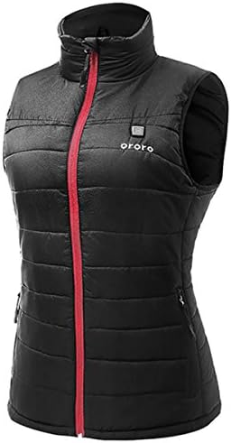 Ororo Women's Lightweight Heated Vest with Battery Pack