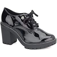 sapato oxford verniz feminino