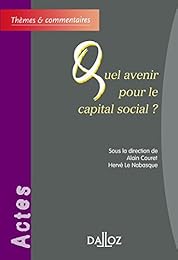 Quel avenir pour le capital social ?