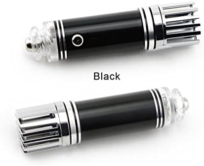 Car Air Purifier, Ionizer, Car Air Freshener and Ionic Air Purifier | Remove Smoke, Bacteria, Dust, Pollen and Bad Odors - Ideal for Your Auto or RV (Black)