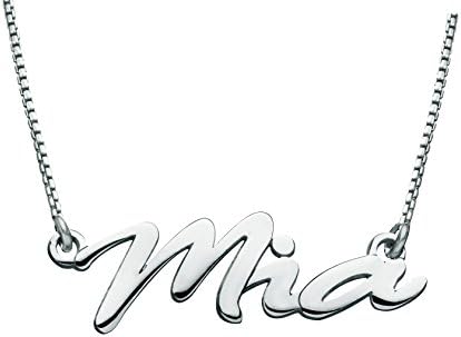 Personalized Name Necklace 925 Sterling Silver Custom Made with Any Name!