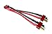 T Plug Parallel Battery Connector Cable Deans Style Parallel Y-Harness For RC LiPo Battery Male and Female Connectors