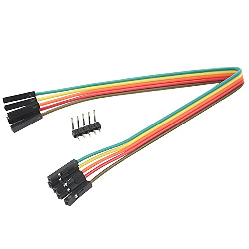 WGCD MAX7219 Dot Matrix Module 4 in 1 Display Module for Arduino Microcontroller with 5 Pin Line