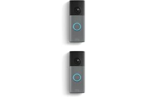 Ring Battery Doorbell (newest model), Retinal 2K with wide-angle video, up to 6x Enhanced Zoom, Two-Way Talk, and Built-In Ba