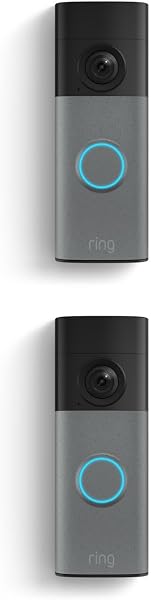 Ring Battery Doorbell (newest model), Retinal 2K with wide-angle video, up to 6x Enhanced Zoom, Two-Way Talk, and Built-In Ba