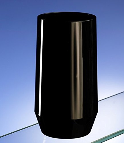 Avenue's Set of 6 Unbreakable Polycarbonate Black Highball Plastic Tumblers 445ml. Dishwasher Safe. Suitable for Everyday use at Home or Outdoors. A Safer Alternative to Glass Without Compromise.