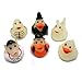 Mini Glow in the Dark Halloween Rubber Ducks - Set of 24 Duckies/Duckie/Ducky