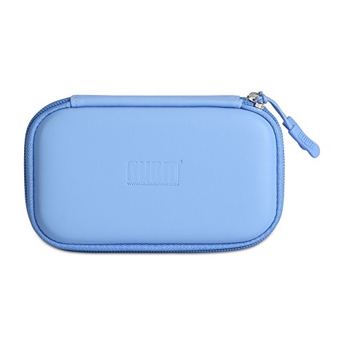 BUBM Digital Storage Bag Electronic Accessories Bag Hard Drive Organizers Earphone Cables USB Flash Drives Travel Case (Blue)