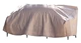 Duck Covers Elite Patio Sofa Cover with Inflatable Airbag to Prevent Pooling, 93-Inch