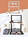TEVO Tornado 3D Printer, 2018 Newest Model 95% Assembled with Full Aluminum Frame Larger Printing Size Upgraded Nozzle & Heatbed for PLA, ABS, TPU, Copper, Wood, and Flexible Filaments, 300x300x400mm