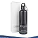 Futurepace Tech Best Stainless Steel Double Walled Vacuum Insulated Water Bottle - BPA FREE - Charcoal - 20 oz / 600ml - Perfect for Sports, Gym, Cycling, Camping, Running, Yoga, Tennis