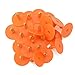 WGCD 100pcs Orange 1-100 Number Plastic Livestock Ear Tag Animal Tag and 1pcs Ear Tag Applicator for Goat Sheep Pig