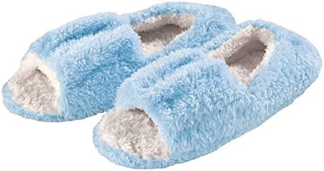 Women's Micro Terry Open Toe Full Foot Slipper