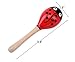 POPLAY Wood Maracas, 4 PCS
