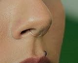 Gold Septum Rings,Thin Septum Ring,Septum Ring 24gauge,septum Jewelry,Tiny Septum Ring,Piercing Septum Hoop