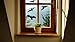 Window Bird Stickers Anti-Collision Decals Glass Door Protection Save Birds Strikes, Black, 10 PCS