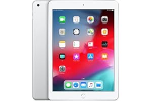 iPad (6th Gen.) - 32GB - WiFi + Cellular - Silver (Renewed)