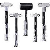 GOFLAME 5 Piece Tool Hammer Set Hand Tools