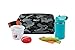PackIt Freezable Snack Box, Charcoal Camo, Built with ECOFREEZE Technology, Collapsible, Reusable, Zip Closure with Buckle Handle, Great for All Ages and Fresh Snacks on the go
