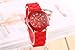 Domire Unisex Geneva Silicone Jelly Gel Quartz Analog Sports Wrist Watch