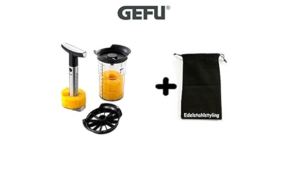 Compra Gefu 13550 - Cortador de piña + Gratis Bolsa de tela en ...