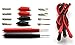 TOTOT Multi Function Probe Test Lead Wire Cable Banana Plug Alligator Clip Fork Cable 90cm Multimeter Tool Set 16 in 1
