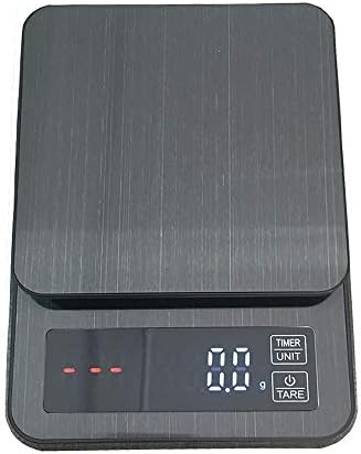 Lovinglove Digital Kitchen Scale/Food Scale/Baking Coffee Scale with Timer LCD Display (22lb(10kg1g))