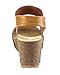 Refresh Women's Mara-10 Platform Cork Wedge High Heel Leather Sandal,8 B(M) US,Tan