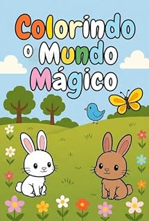 Livro COLORINDO O MUNDO MÁGICO