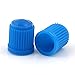 GODESON Plastic Blue Valve Stem Cap for Car, Motorbike, Trucks and Bicycles(Pack of 5pcs)