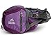 Sierra Highlands Marlette Hiking Fanny Pack Waist Bag with Water Bottle Holder/Carry Your Cell Phone, Sunscreen, Keys, Wallet, and More! (Purple)