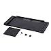 Portable Adjustable Aluminum Laptop Desk/Stand/Table Vented Pad -Notebook-Light Weight Ergonomic TV Bed Lap Tray Stand Up/Sitting-Black