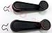 Suzuki ST-30 ST-90 ST-100 ST-308 SS-80F Window Crank Handle (Black) 2pcs NEW 2048