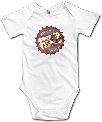 Unisex Nuka Cola Fall 3 4 Out Coke Logo Pip Boy Babies Creeper Onesie