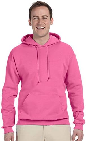 Jerzees Mens NuBlend Pull Over Hooded Sweatshirt, JZ996MR, M, Cool