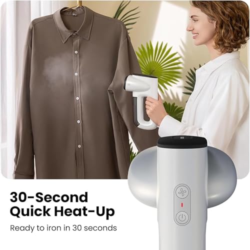 Neakasa Magic 1 Vacuum Steamer, Handheld Travel Garment Steamer for Clothes, 2300Pa Suction for Clothes Grips, Steamer Iron 2 In 1, Ready to Wear (220V-240V)