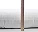 Deluxe Home Body Pillow - Hypoallergenic Fiber Filled Full Body or Pregnancy Maternity Pillow with Most Comfortable 1800 Series Dobby Striped Cotton Cover - Full Size 20x54 Down Alternative Pillow