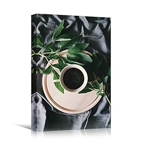 signwin Canvas Wall Art Coffee Cup Coffee Drinks...